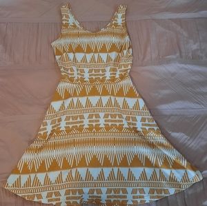 Spring dress. Cotton.